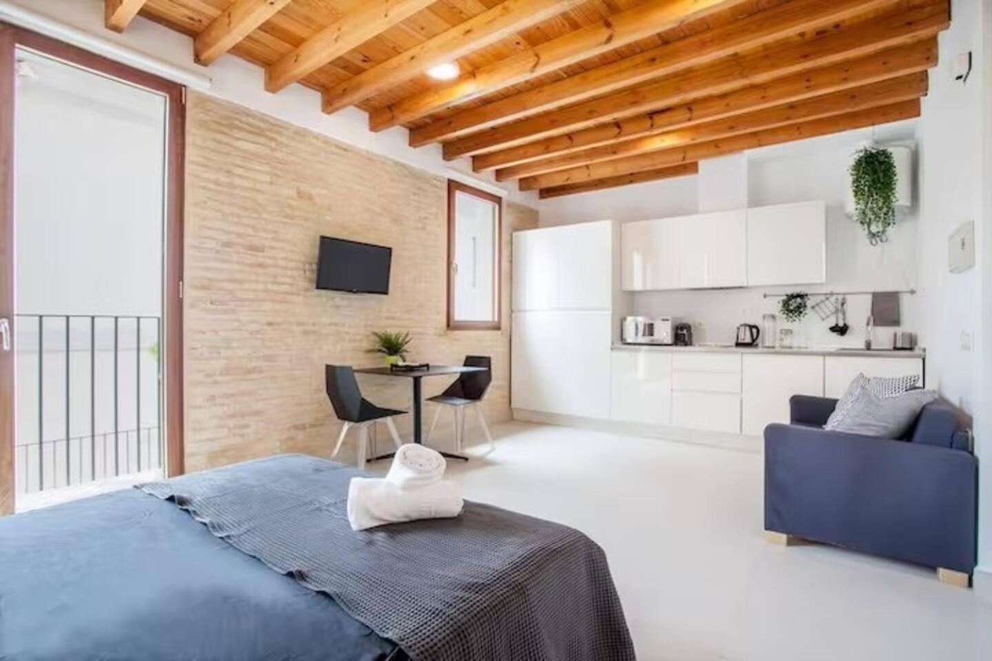 Apartamento Soleado En Plaza Del Carmen Valencia Exteriör bild